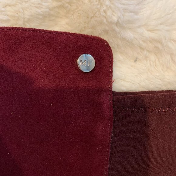 Burgundy Suede Marc Fisher Riding Boot Size 8W - Picture 5 of 5